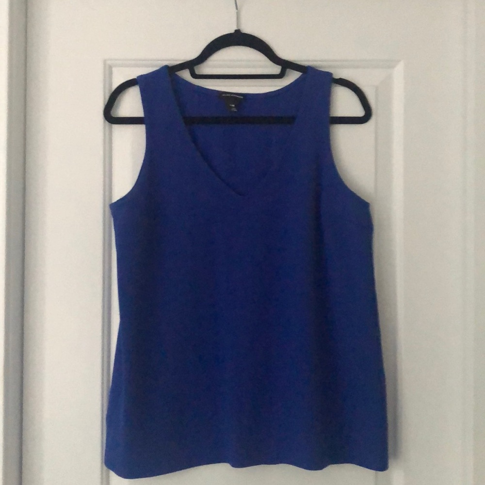 Colbolt Blue Crepe Blouse